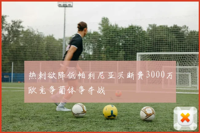 热刺欲降低帕利尼亚买断费3000万欧竞争葡体争夺战